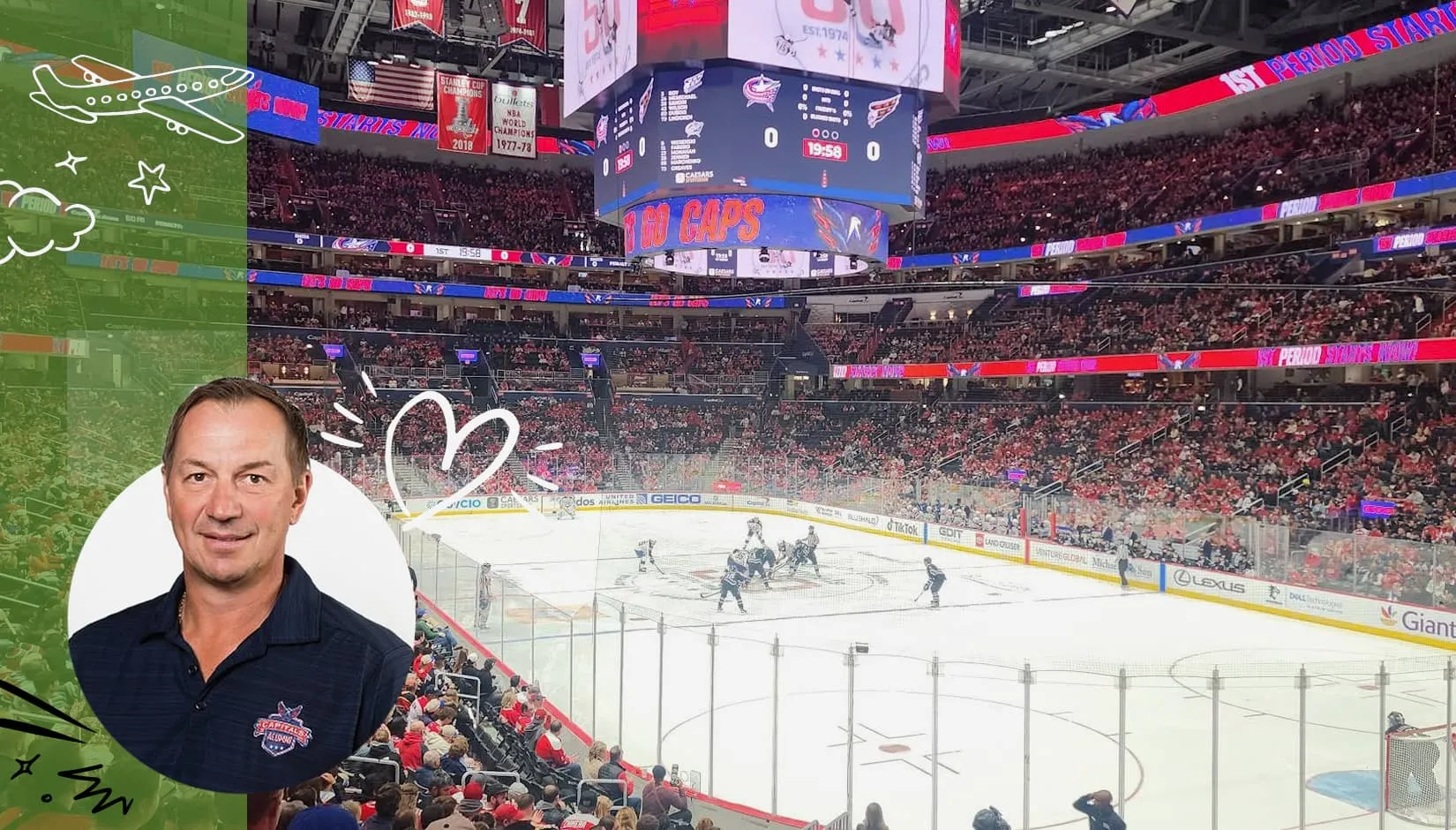 Na zápasy NHL a NFL do Washingtonu s Petrom Bondrom